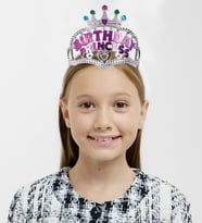 Konyax Birthday Princess Yazılı Çocuk Parti Tacı