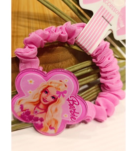 Monalisa Home Lüks Barbie Figürlü Tül Lastik Toka