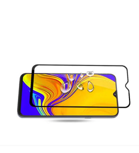 Samsung Galaxy A10 Temperli Cam Full Ekran Koruyucu (Siyah)