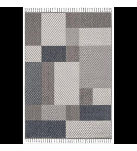Hoom Rugs Bukle 1403 Mavi İskandinav Halı
