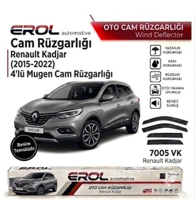 Renault Kadjar (2015-2022) 4'lü Mugen Cam Rüzgarlığı