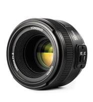 Yongnuo 50mm F1.8 Nikon Uyumlu Otofokus Prime Lens (Siyah)