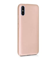 Xiaomi Redmi 9A Premium Silikon Kılıf Gold
