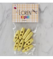 Crafts 8 Li Sarı Çoban Düğme - 117