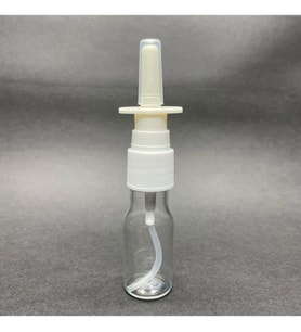 10ml şeffaf şişe, Burun spreyi, 24 adet Nazal Spreyli, Ecza şişesi, İlaç Şişesi (Standart)