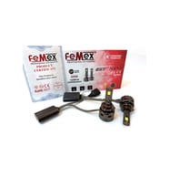 Femex HB4 9006 Led Xenon Led Headlight GT Nano Plus Csp LUMILED ROYAL Chipset Radyatör Soğutmalı
