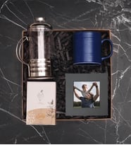 Fotoğraf Çerçevesi, French Press, Kupa, Bitki Çayı Hediye Kutusu 