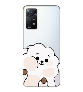 Redmi Note 11 Pro Uyumlu Sevimli Karakter Tasarımlı Şeffaf Telefon Kılıfı