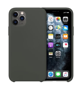 Buff iPhone 11 Pro Max ile Uyumlu Rubber Fit Kılıf Dark Olive