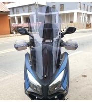 MOTOCAM Kymco Xtown CT 250 Ön Cam 2020-2026 Model 83cm Füme Renkli 4mm UZUN