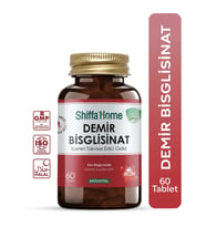 Shiffa Home Demir Bisglisinat 60 Tablet Demir Takviyesi