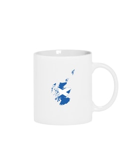 Euro 24 Scotland Beyaz Kupa Bardak