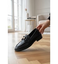 Enoch H-Toka Geçişli Maskülen Tabanlı Premium Loafer Ayakabı