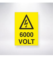 6000 Volt 21x28 Arkası Yapışkanlı Levha