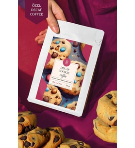 Decaf Cookie Coffee - Kafeinsiz Kurabiye Aromalı Filtre Kahve, 200 gr