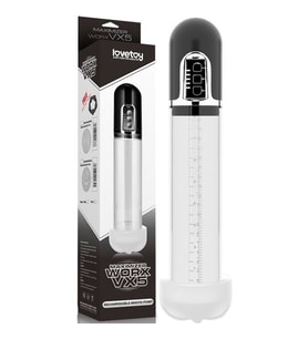Lovetoy Maximizer Vorx VX5 Şarj Edilebilir Ultra Güçlü Penis Pompası