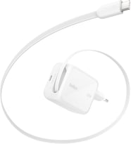 Belkin Usb-C Şarj Fişi 67 W, 1 M Geri Çekilebilir Usb-C Kablo, Usb C Bağlantı Noktası, Gan Iphone Şa