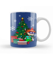 Chucky Rugrats Around The Christmas Tree Kupa Bardak Porselen