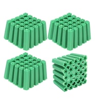 6mm Yeşil Plastik Dübel 500’lü Ekonomik Paket