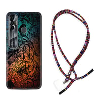 Tecno Spark 6 6 Go 8C 8 Pro 7 7 Pro Kılıf Boyun Asklı Rasta Silikon İşaretler Tuval 1716