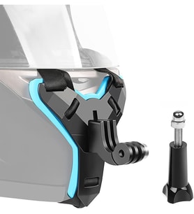 Tam Yüz Kask Çene Dağı Çene Tutucu Motosiklet Kask KayışıHero için 7/6/5/4/3 SJCAM sj5000 / 6000/7000Osmo Eylem XIAOYI Spor Eylem Kamera için Motosiklet