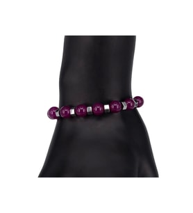 Çok Şık Jade Ve Hematit Doğal Taş Bileklik  Handmade