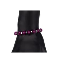 Çok Şık Jade Ve Hematit Doğal Taş Bileklik  Handmade