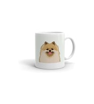 Pomeranian Köpek Baskılı Kupa Bardak