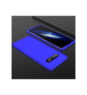 Samsung Galaxy S10 Plus Uyumlu Kılıf Zore Ays Kapak (Mavi)