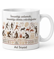 Antropoloğa Hediye İnsanlığın Kökeni İlkel Kabileler Kültürel Evrim Kupa Bardak