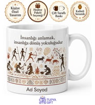 Antropoloğa Hediye İnsanlığın Kökeni İlkel Kabileler Kültürel Evrim Kupa Bardak