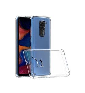 Xiaomi Redmi Note 9 Kılıf Lüx Şeffaf Silikon - Şeffaf