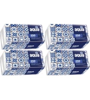 Aqua Pratik Mendil 250 Yaprak Tekli Pk (4 Lü Set)