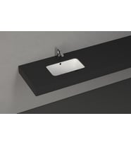 ISVEA SOLUZİONE TEZGAH ALTI KARE LAVABO 53 CM 10SZ77053 (Beyaz)