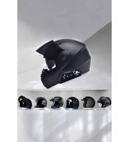 Kask Kulaklığı Motosiklet Intercom Interkom Dinleme Konuşma Özellikli Su Geçirmez
