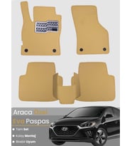 HYUNDAİ IONIQ (2016-2022) Uyumlu EVA Paspas Tam Set–Araca Özel,Kolay Montaj,Su Geçirmez