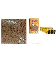 MUHABBET YEMİ 2,5 KG + BAFFLİNG KUŞ MİX KRAKER 10 'LU