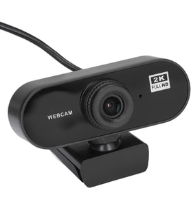WebCam 2K Full HD Konferans Kamera Dahili Mikrofon Chat Görüntülü Sohbet Yayın Kamerası HD Video Web Kamerası 812