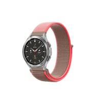 Watch 22Mm Hasırlı Cırtcırtlı Kordon - Pembe
