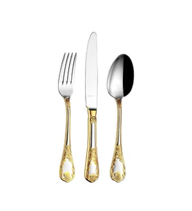 Aryıldız Pera Prestige Altın Gold 89 Parça Çatal Kaşık Bıçak Takımı 