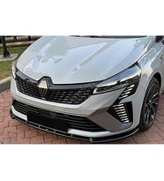 Renault Clio 5.5 2024+ Ön Lip Parlak Siyah Plastik Ön Ek Karlık