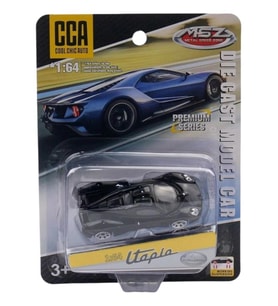 CCA Premium Series Pagani Utopia Siyah 1/64 Model Araba
