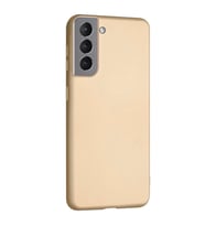 Samsung Galaxy S21 Plus Premium Silikon Kılıf Gold