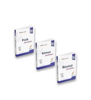 Birey Gelişim Serisi B Fizik Kimya ve Biyoloji Soru Bankası 3 Kitap Set