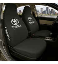Toyota Araç Ön ve Arka Koltuk Kılıfı – Penye Oto Servis Koruma Kılıfı (Siyah)