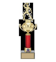 ODAK KUPA - Figürlü Kupalar - Masa Tenisi Erkek Figürlü Kupalar FG-054 B - 42 cm