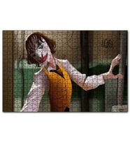 Cakapuzzle Joker Dansı Çizim Görseli  Puzzle Yapboz MDF (Ahşap) (120 Parça)
