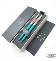 Parker Jotter Original Petrol Yeşili Tükenmez Kalem + 0.5 Versatil (uçlu) Kalem Set  İsme Özel Kalem  Hediyelik Kalem
