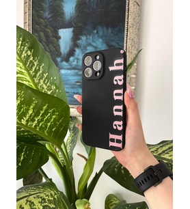 Kabartmalı Parlak İsimli Iphone Telefon Kılıfı