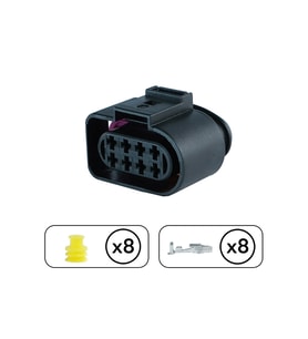Radar Arka Lamba Soketi 8 Pin Kablosuz